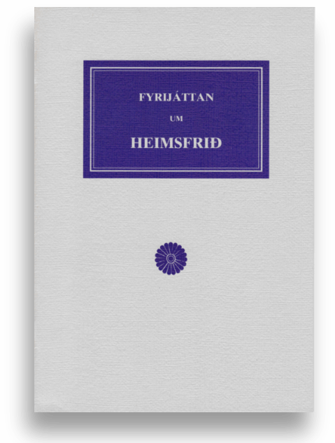 Fyrijáttan um Heimsfrið 